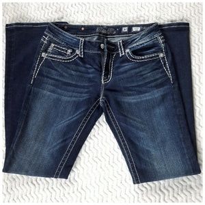 Miss Me signature boot cut jeans